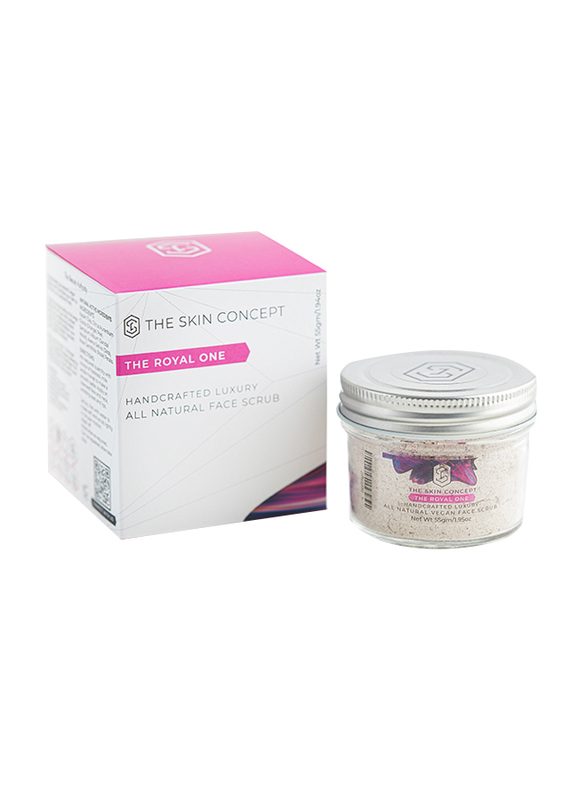 The Skin Concept The Royal One Handcrafted Luxury All Natural Face Scrub, 55gm