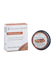 The Skin Concept Creme Brulee Handcrafted Luxury Lip Rescue Scrub, 13gm