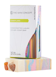 The Skin Concept Candyland Handcrafted Luxury Vegan Soap Bar, Multicolour, 105gm