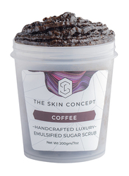 The Skin Concept Coffee Handcrafted Luxury Emulsified Sugar Scrub, 200gm