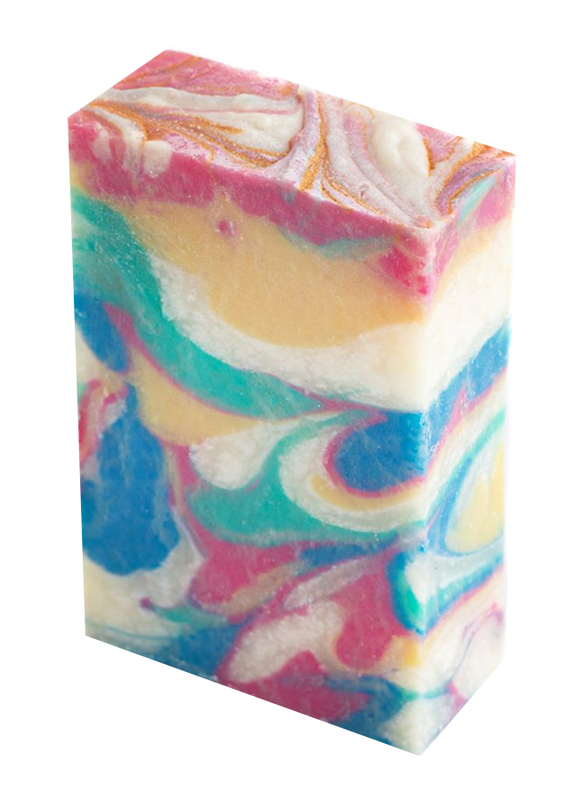 The Skin Concept Jamaican Punch Handcrafted Luxury Vegan Soap Bar, Multicolour, 105gm