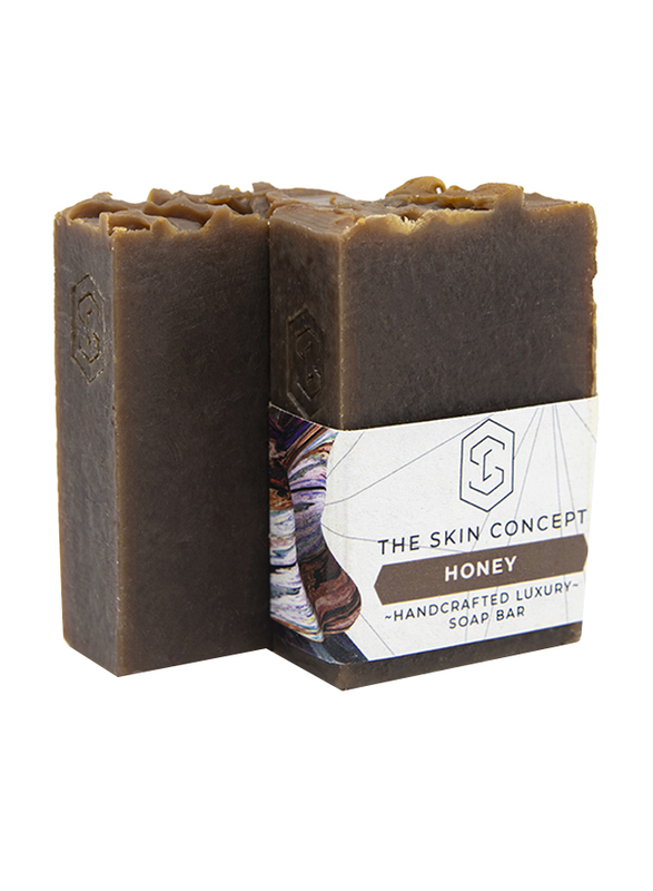 The Skin Concept Honey Handcrafted Luxury Soap Bar, Brown, 105gm