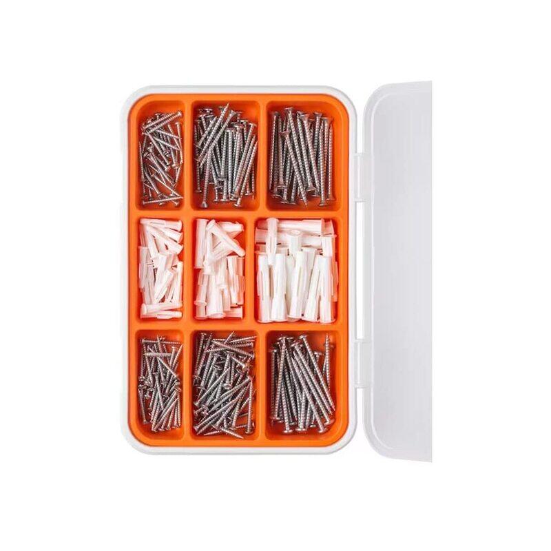 

DXB Gadgets Screw & Wall Plug Set, 260 Piece, Multicolour