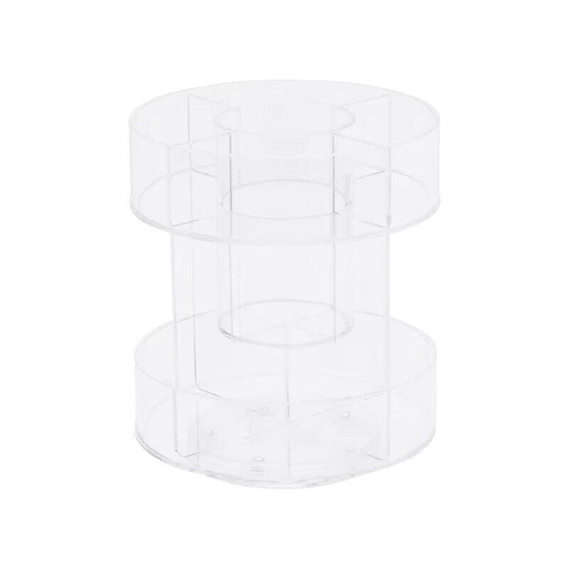 

DXB Gadgets Rotatable Makeup Storage, 15cm, Clear