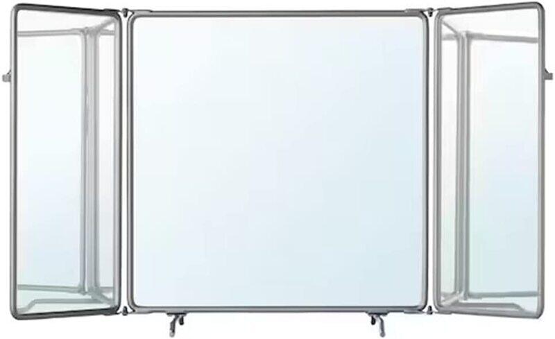 

DXB Gadgets Tri-Fold Indoor Mirror, Grey
