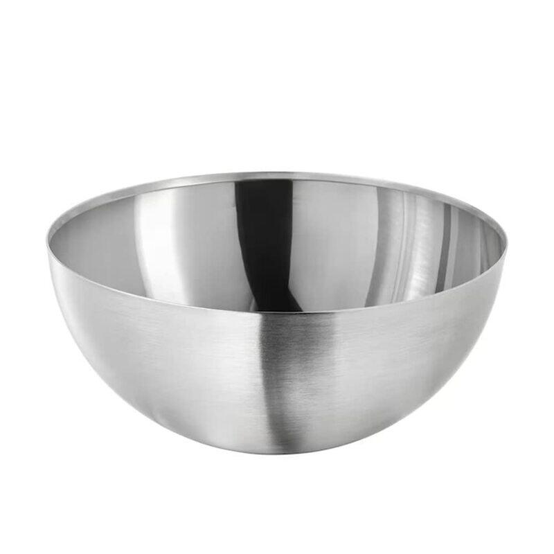 

DXB Gadgets 20cm Stainless Steel Serving Bowl, Silver