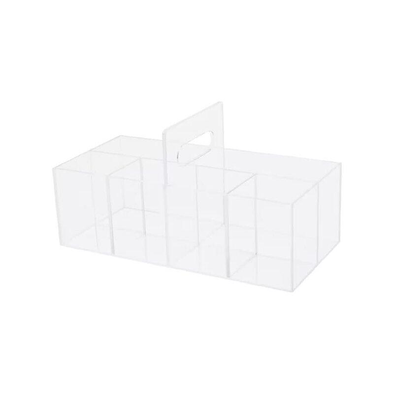 

DXB Gadgets Makeup Storage with Handle, 25 x 12cm, Clear