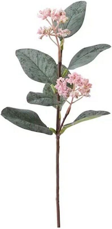 

DXB Gadgets Eucalyptus Indoor & Outdoor Artificial Flower Plants, 30cm, Pink