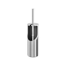 DXB Gadgets Toilet Brush Holder, Chrome Plated