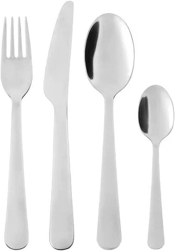 

DXB Gadgets 24-Piece Stainless Steel Cutlery Set, Silver