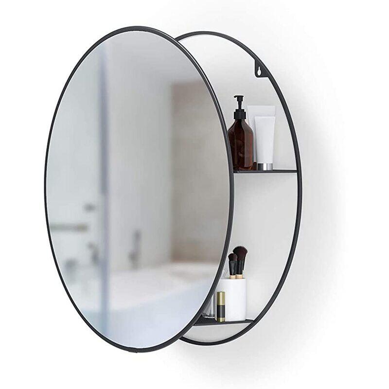 

DXB Gadgets Indoor Lindbyn Mirror, Black