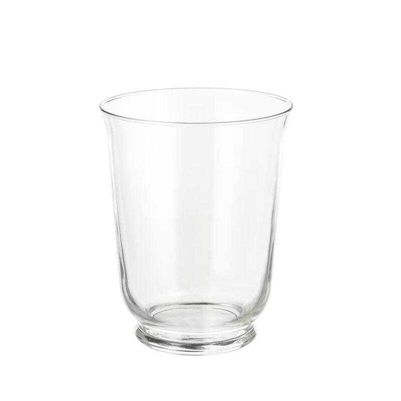 

DXB Gadgets Home Glass Decorative Vase, 18cm, Clear