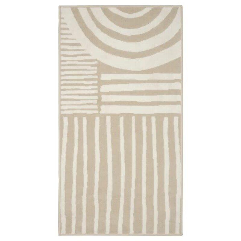 

DXB Gadgets Low Pile Tapestry Modern Area Rug, 80x150cm, Beige