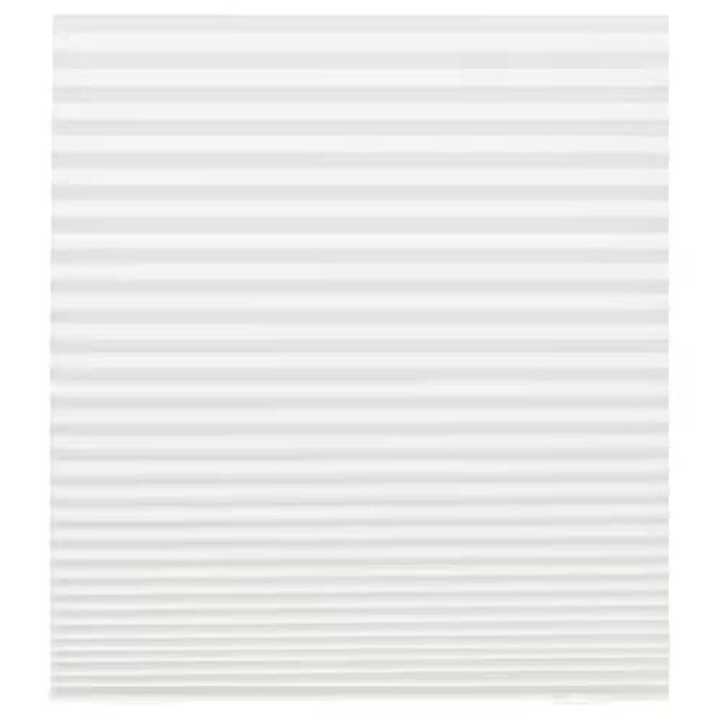 

DXB Gadgets Schottis Pleated Blind for Room Darkening, Heat & Sun Protection, 90x190cm, White