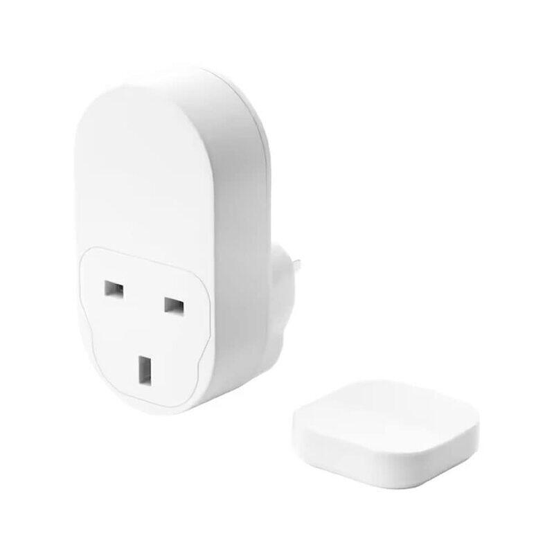 

DXB Gadgets Home Mini Smart Outlet Wall Charger for Lamp, Coffee Maker or Other Household Appliance, White