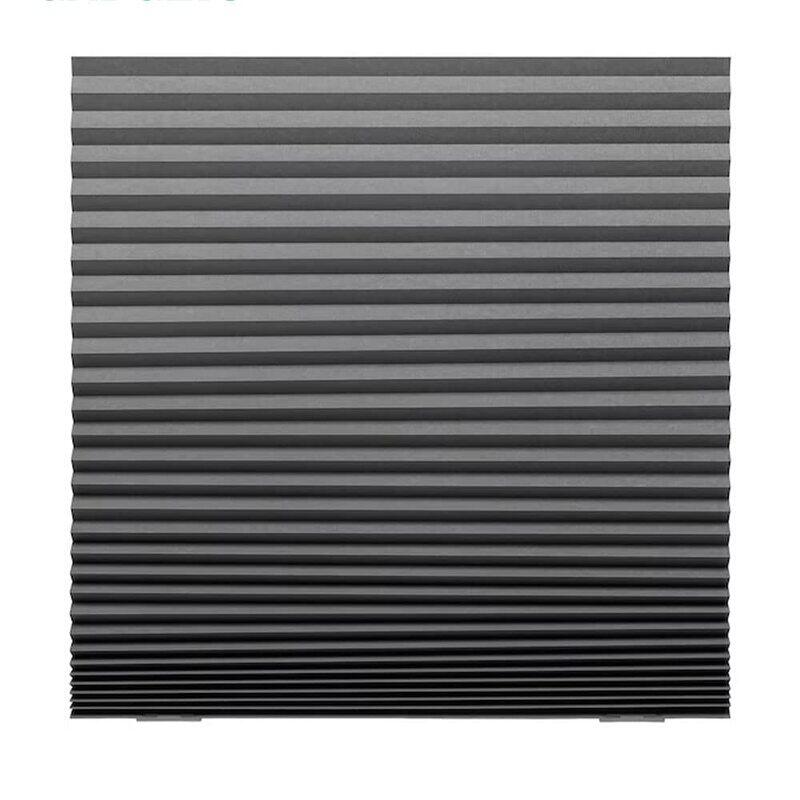

DXB Gadgets Block Out Pleated Blind, 100x190cm, Dark Grey