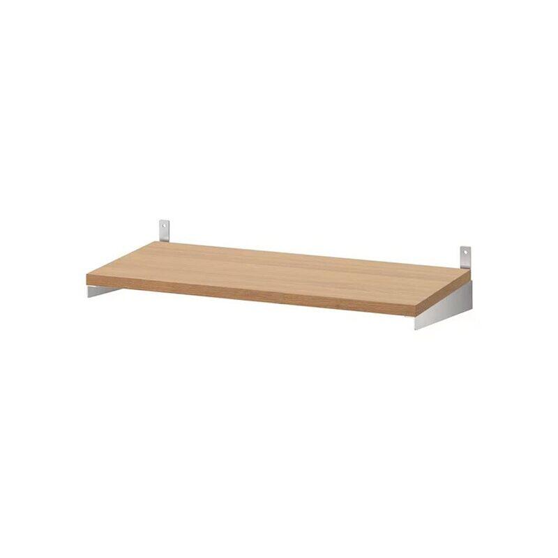 

DXB Gadgets Kitchen Appliances Wall Shelf, 60cm, Bamboo Beige