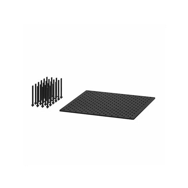 

DXB Gadgets Anthracite Pegboard Drawer Organiser, Black