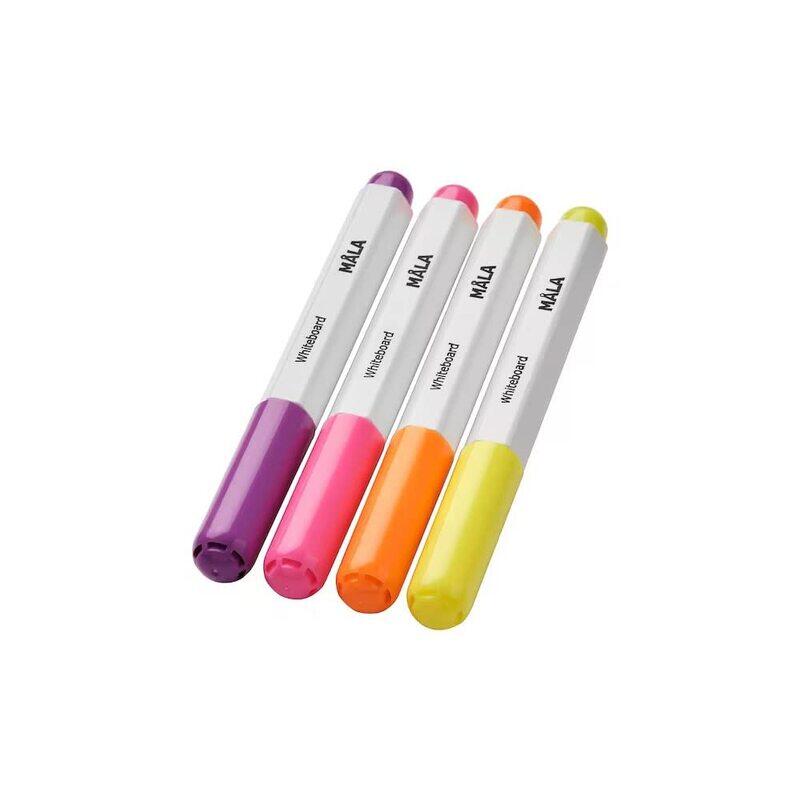 

DXB Gadgets White Board Coloured Pens Set, 4-Pieces, Multicolour