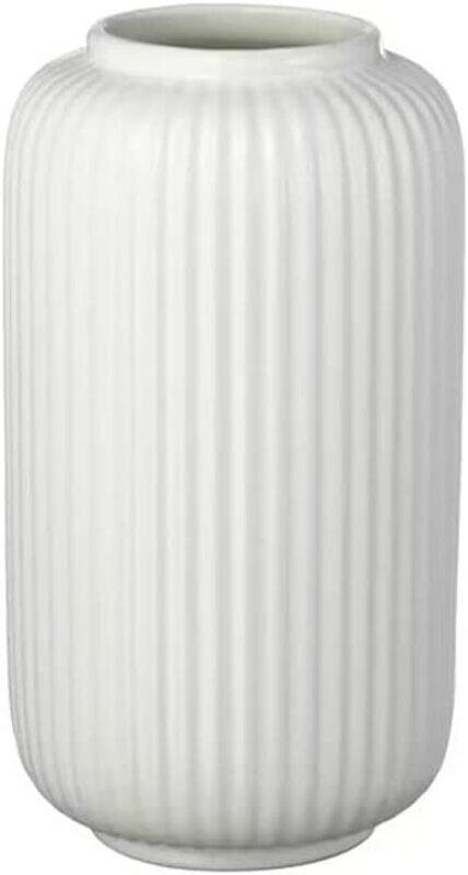

DXB Gadgets Decorative Flower Vase, 22cm, White
