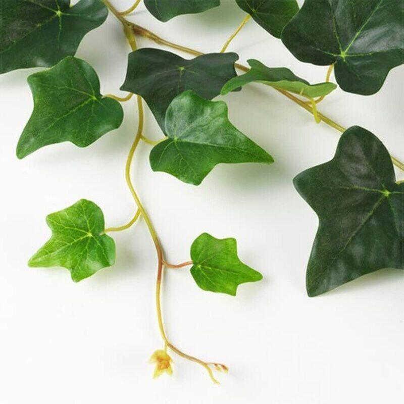 

DXB Gadgets Indoor & Outdoor Artificial Ivy Leaves Hanging Garland, 1.5m, Green
