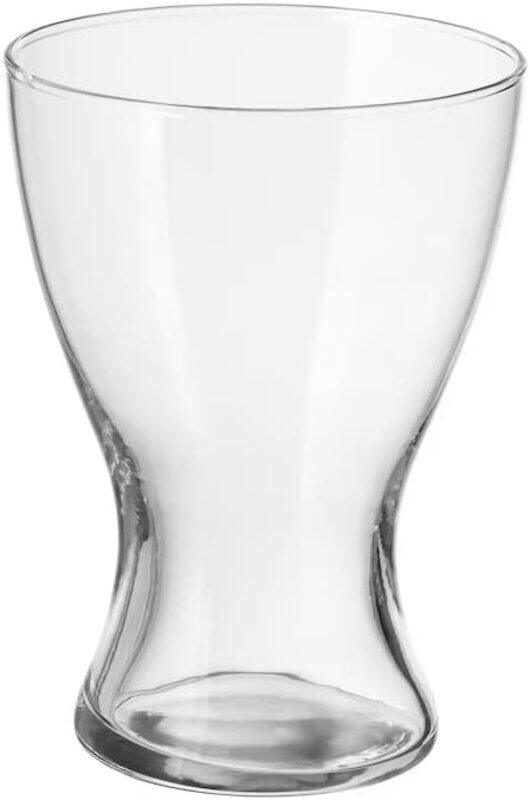 

DXB Gadgets Glass Flower Vase, 20cm, Clear