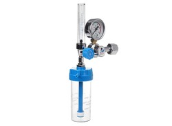 Oxygen Regulator set with flow meter and humidifier