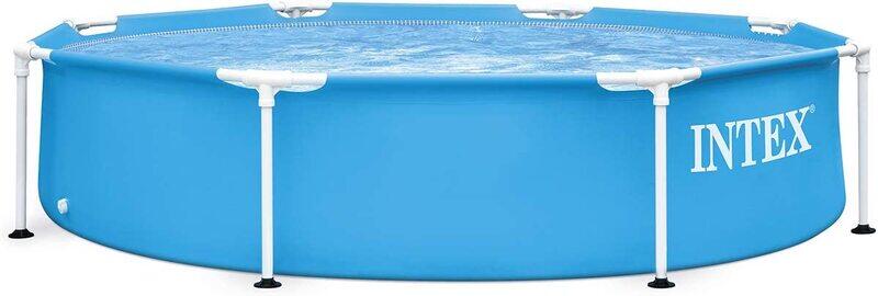 Intex 28205 Swimming Pool Metal Frame, 244 X 51 Cm, Blue