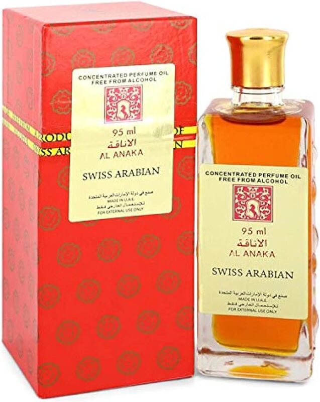 Swiss Arabian Al Anaka Concentrated Perfume Oil, 95 Ml