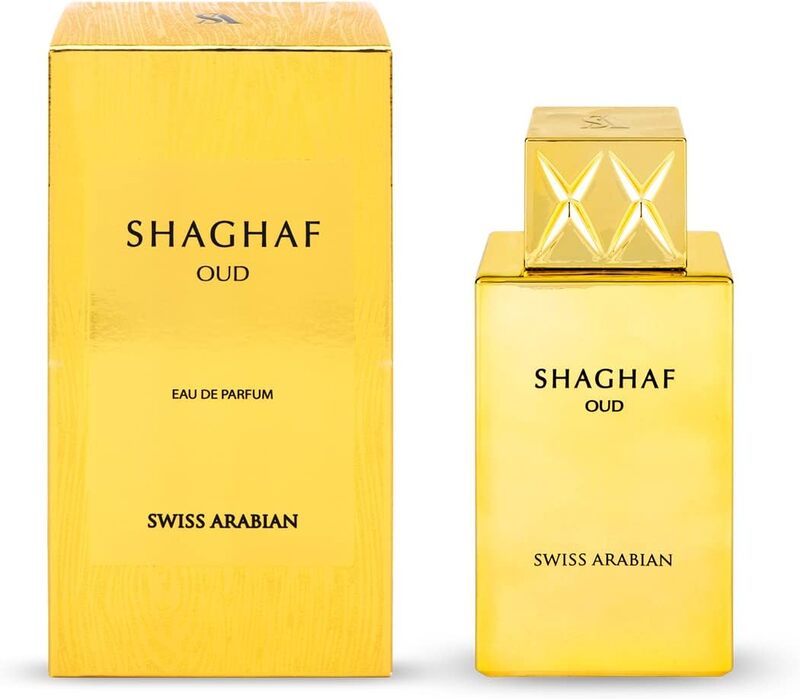 Swiss Arabian Shaghaf Oud - Unisex Eau De Parfum - 75 ml - Gourmand Oud scent