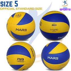 Mars Sports Volleyball Soft Touch Volley Ball Official Size 5 Outdoor Indoor Beach Gym Game Ball New