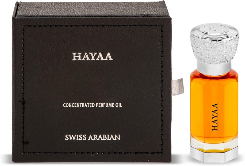 Swiss Arabian Hayaa Perfume Oil For Unisex, 12 ML