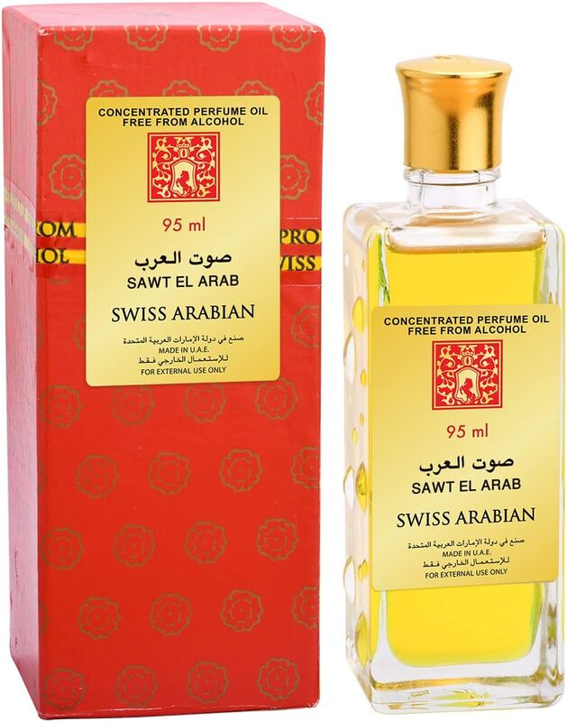 Swiss arabian Sawt El Arab Concentrated Perfume Oil, 95 ml
