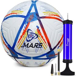 Mars Sports Football with Air Pump & Accessories (World Match)