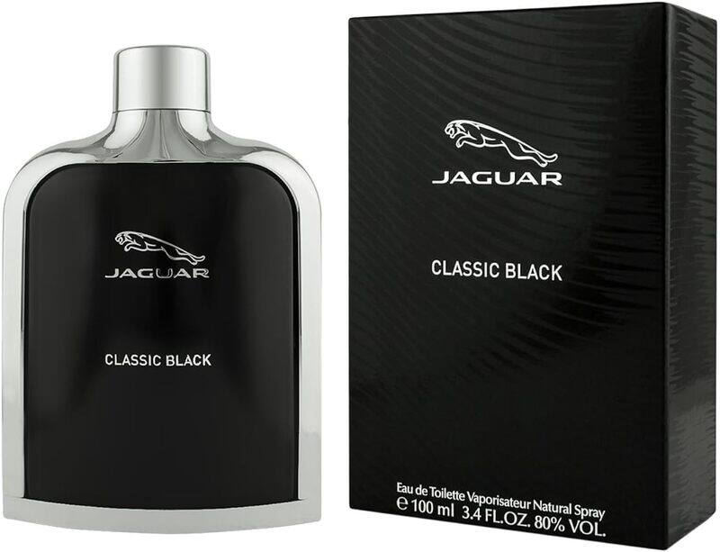 

Classic Black by Jaguar for Men - Eau de Toilette, 100ml