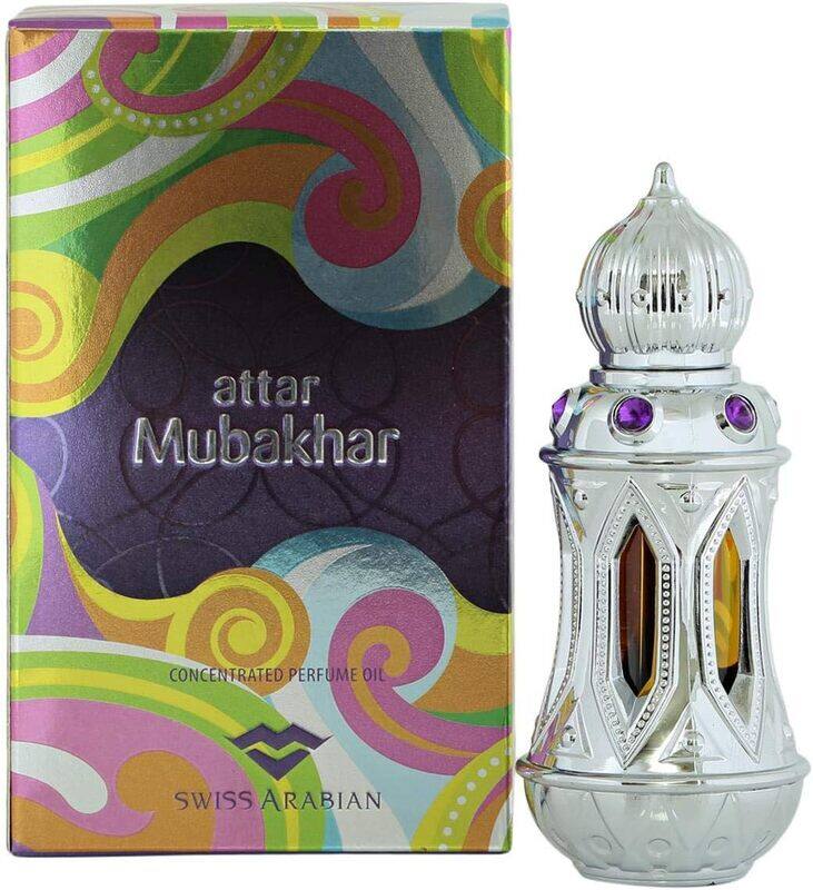 

Attar Mubakhar Concentrated Perfume Oil by Swiss Arabian for Unisex - 20 ml