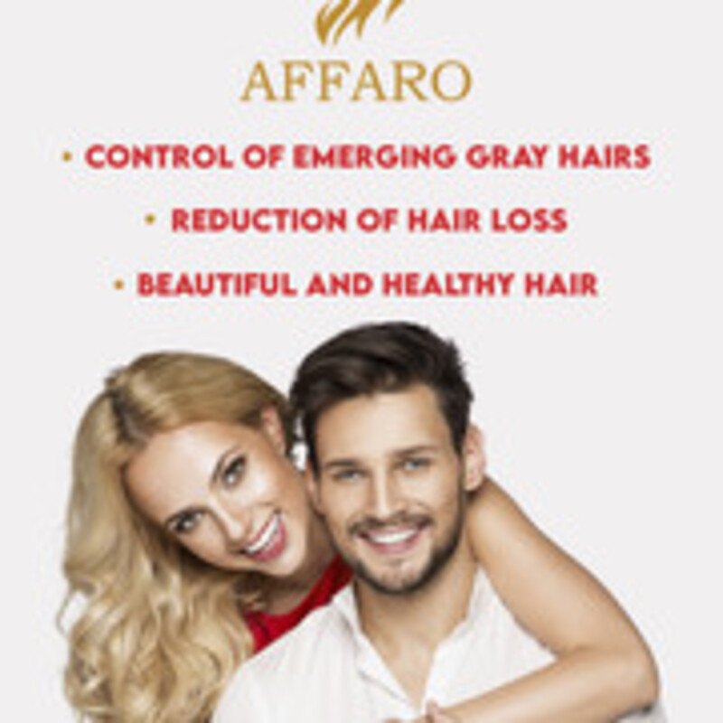 AFFARO Hair Regrowth Spray for Anti Hair Loss-with Cedar and Lemon Oil Treatment for Strong and Shiny Hair-Prevent Hair Fall for Men & Women Made in France 125ml