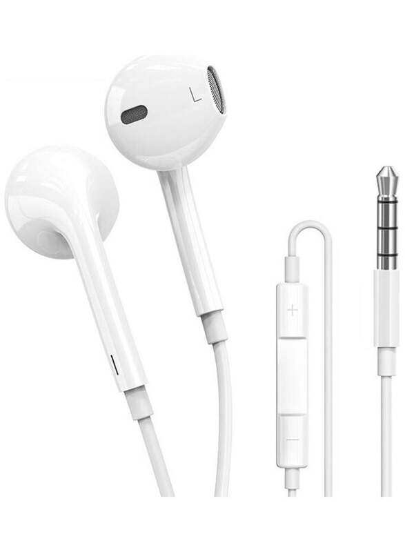

Black Tiger 3.5mm Jack In-Ear Noise Cancelling Earphones, White