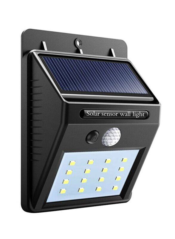 

Cytheria LED Solar Sensor Wall Light, Black