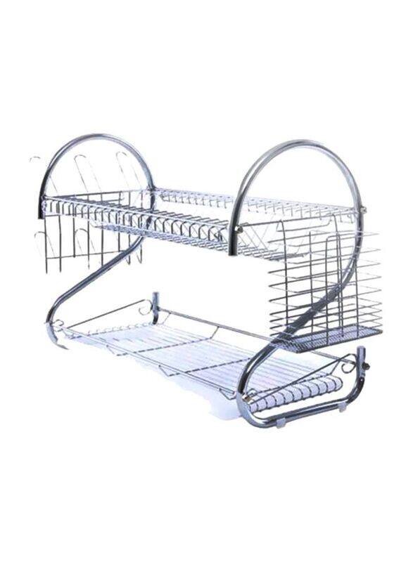 

Royalford 2 Layered Dish Rack, Silver