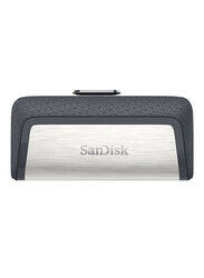 SanDisk 128GB USB Type-C Dual Drive, Grey