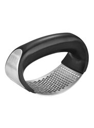 Sharpdo Stainless Steel Ginger Crusher Squeezer, Silver/Black