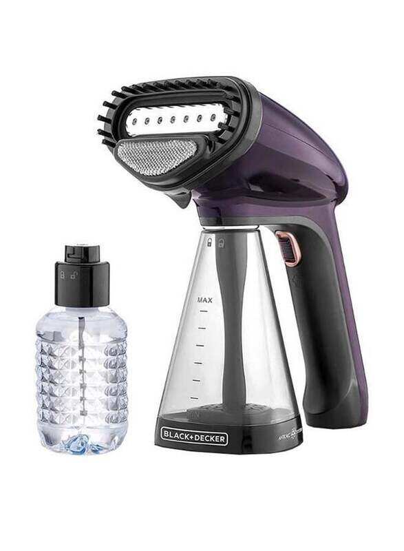 

Black+Decker 0.26L Portable Handheld Garment Steamer, 1500W, HST1500-B5, Black