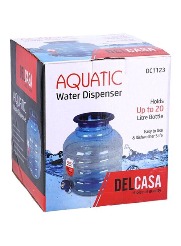 Shop Delcasa Plastic Water Dispenser, Blue, 5L