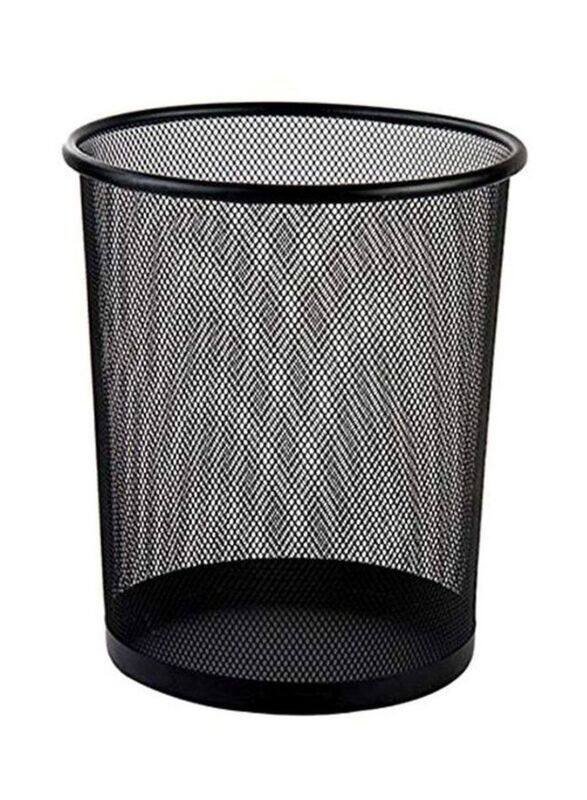 

Deli Metal Mesh Waste Bin, Black