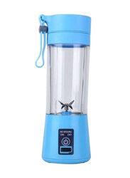 Arabest 380ml Electric Mini Juicer Blender, 25W, ZZJ10, Blue/Clear