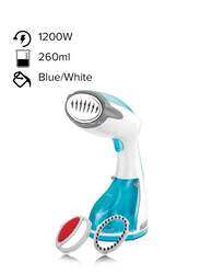 Black+Decker 0.26L Portable Handheld Garment Steamer, 1200W, HST1200, Multicolour