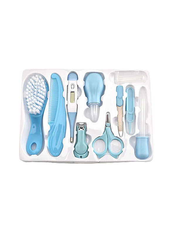 

Cool Baby 10-Piece Baby Grooming & Health Care Kit, Blue
