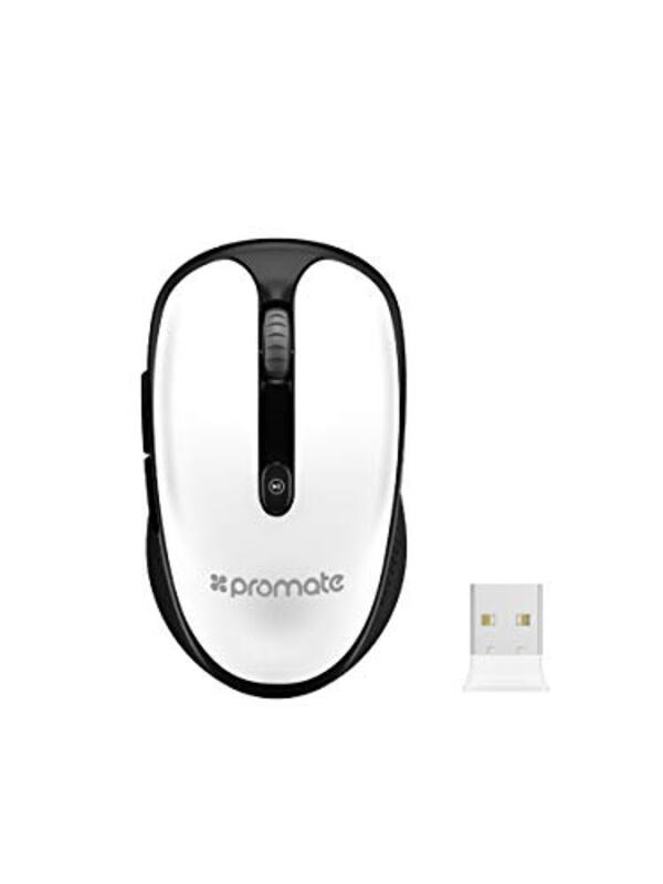 Promate Clix-4 Wireless Optical Normal Mouse, Black