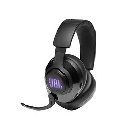 JBL Quantum 400 Wired Over-Ear Gaming Headphones for PC, Xbox, PlayStation, Nintendo Switch, Mobile, Mac, Black